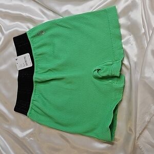 Free People Movement Prajana Shorts Black Green M/L NWT Seamless